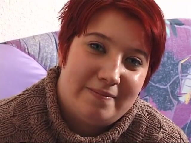 German Classic Porn videos: Annegret, 24 ans, casting d'une femme au foyer BBW allemande