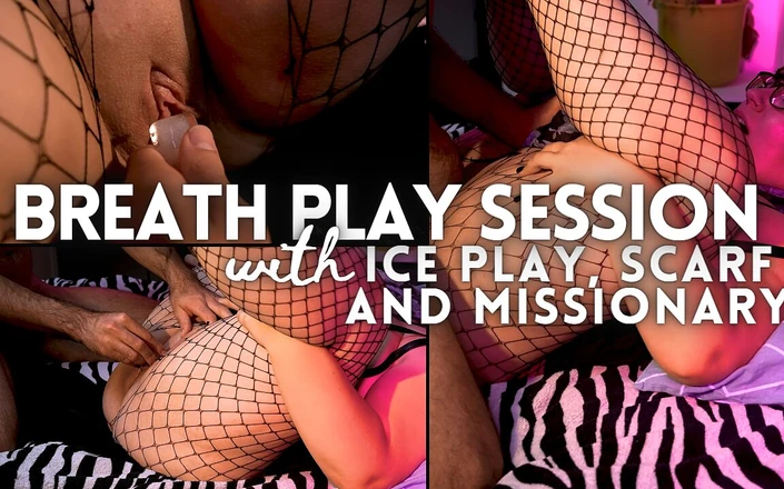 Slave Claire Bear: 숨쉬는 플레이 세션: 보지의 얼음, 스카프, 선교사