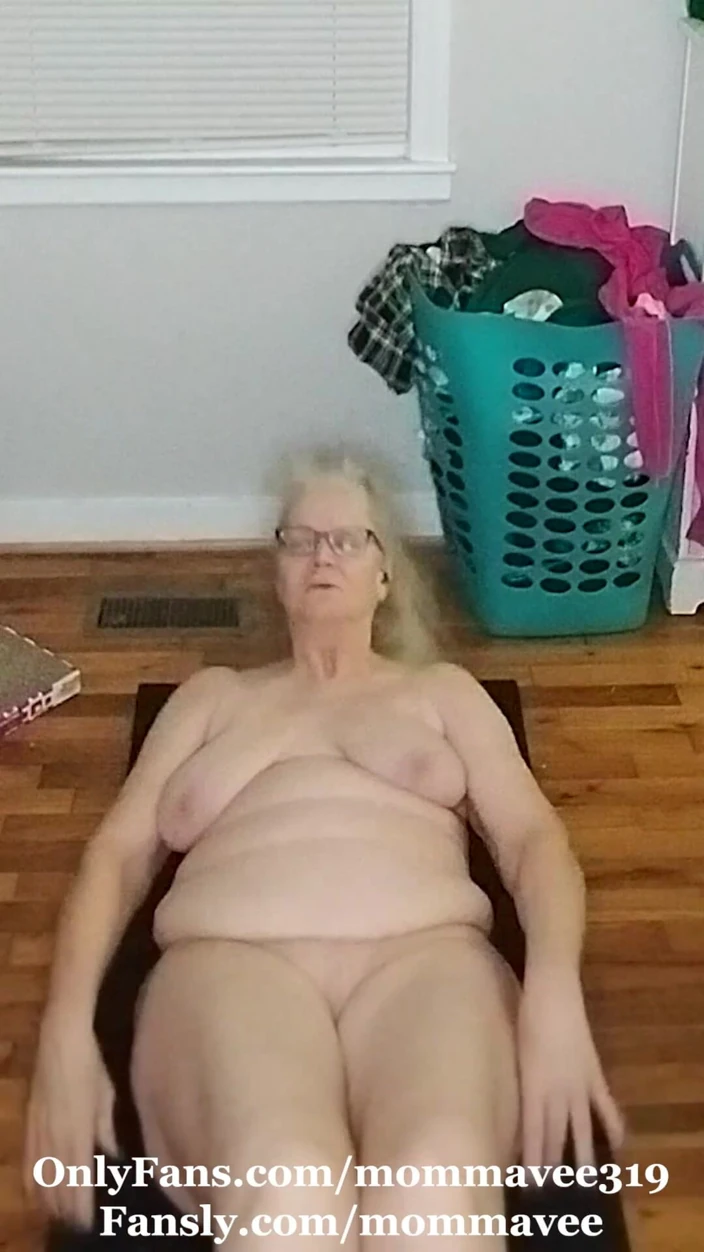 Morning Yoga with Hot BBW!