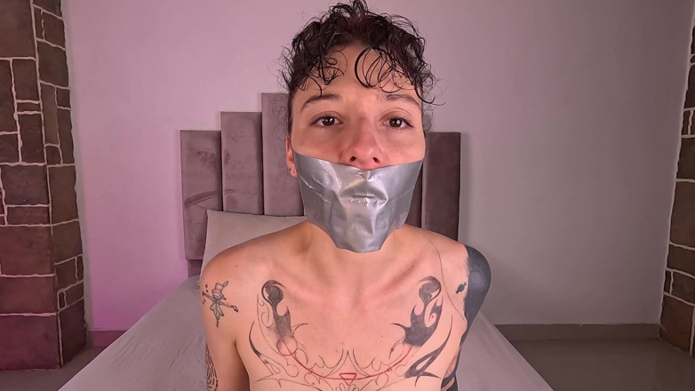 Michelle Kink: Gagged with 3 Layers of Tape