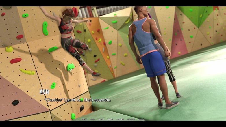 AVN Teller: Taboo University - bouldering con linda pelirroja y chica universitaria ciega
