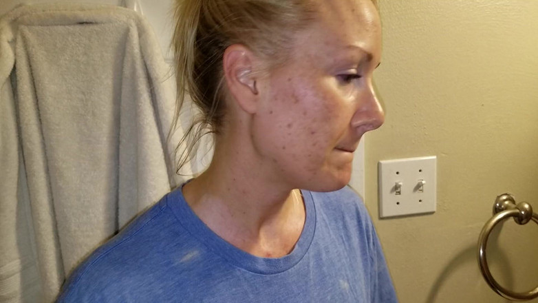 Mormon wife waterworks: Gerçek Amerikalı Mormon evli kadın sansürsüz işiyor