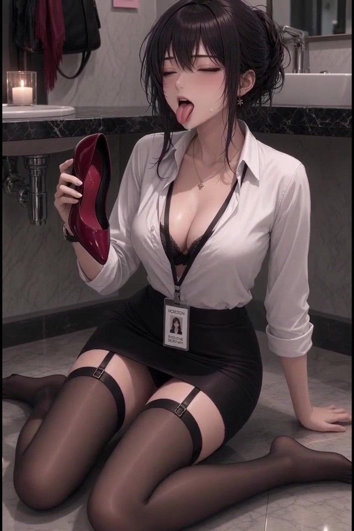Wertstofsamler: 3D Anime Secretary in the Toilet
