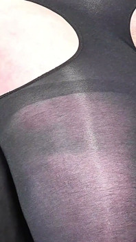 Fucking a Girl with a Angled Virgin Pick, and Cum in Her Big Cum on Nylon