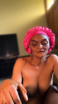 Granny Is up Smiling and Horny Today Wanting to Stroke and Ride My Dick