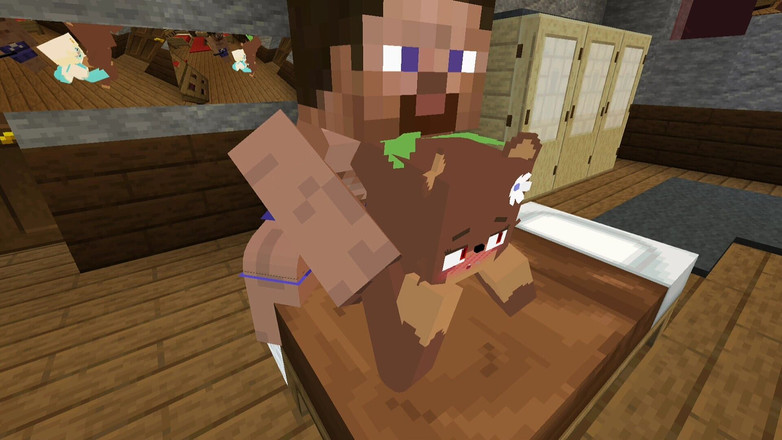 Manor Cookie: Jenny Mod Fapcraft Minecraft - Bia jest jebana i patrzy na...