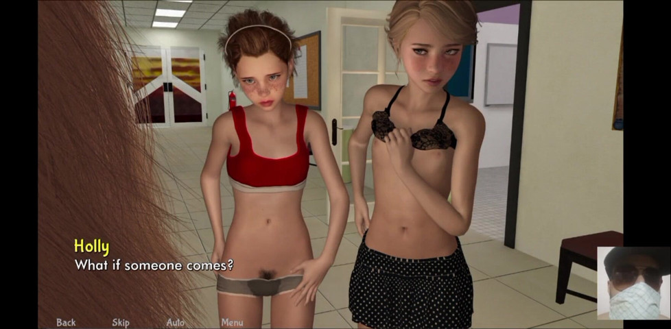 Quattro lesbiche maggiorenni si scopano a vicenda nel corridoio del villaggio e vengono beccate dall'insegnante! (Dark Sam) Four Lesbian 18 Plus Teen Fucks Each Other in the Village Hallway and Got Caught by the Teacher! (Dark Sam)
