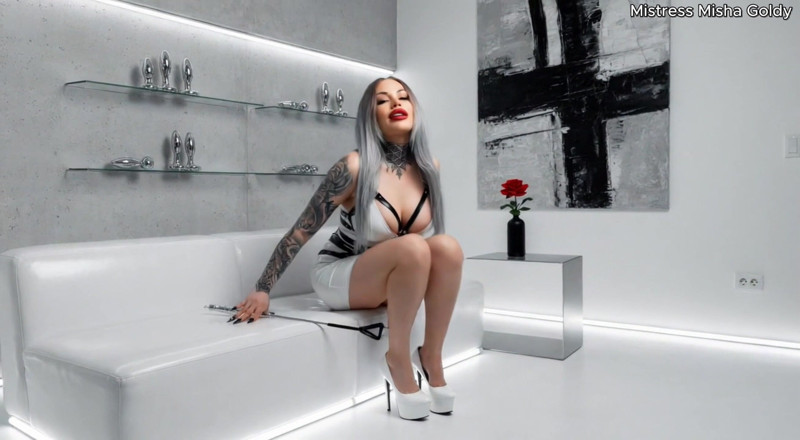 Goddess Misha Goldy: Your Stare Fuels My Cruelty