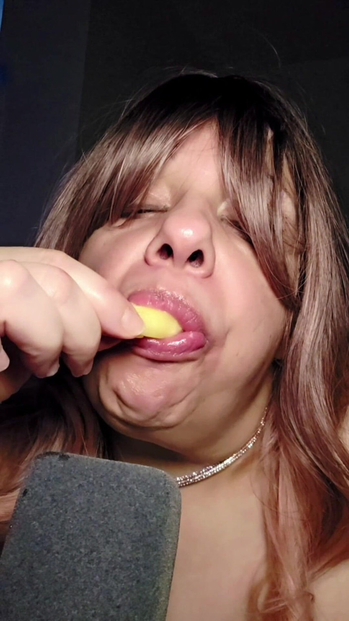 LustyPeachesofSin: ICY Pinapple ASMR