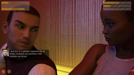 Dirty GamesXxX: Casamento feliz: sexo em grupo em um clube de strip...