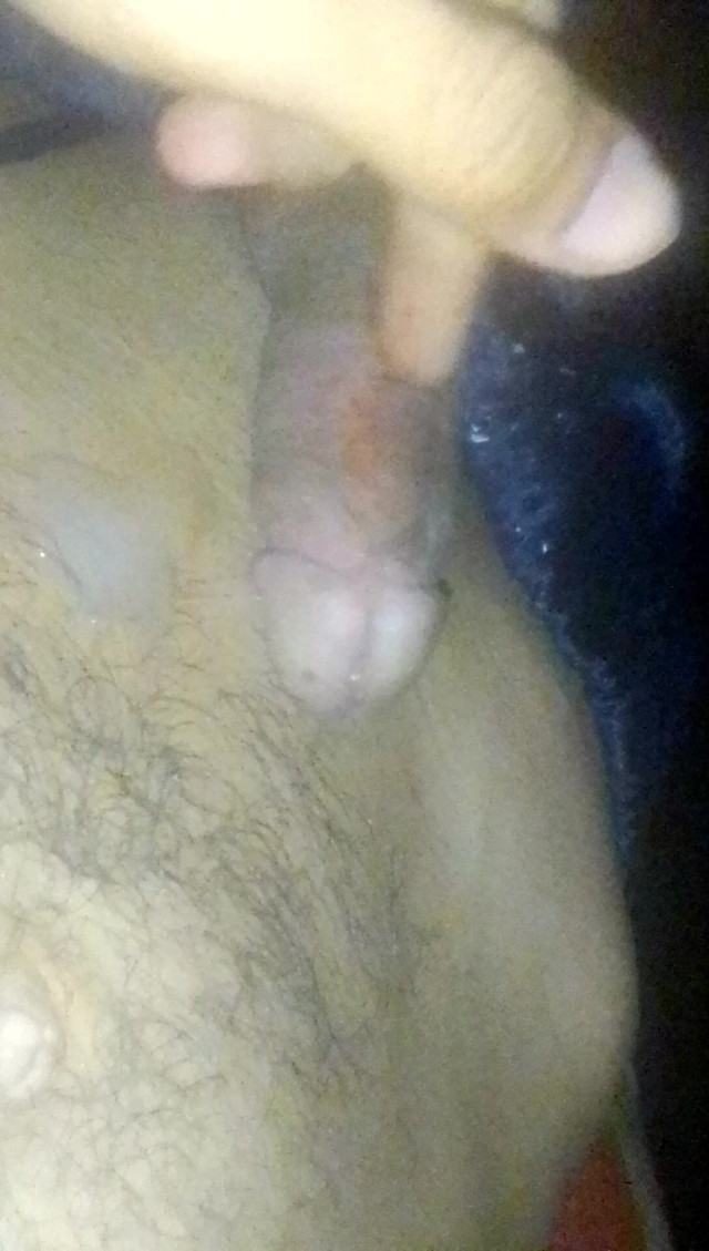 Boy Roasts His Straw and Smears It All Over His Stomach at Night While His Parents Are Away (Cute boy jerks off)