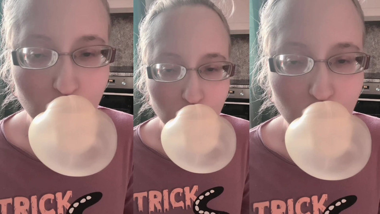 FinDom Goaldigger: Asmr विशाल बुलबुला गम ध्वनि प्रभाव हेडफ़ोन में सुनो