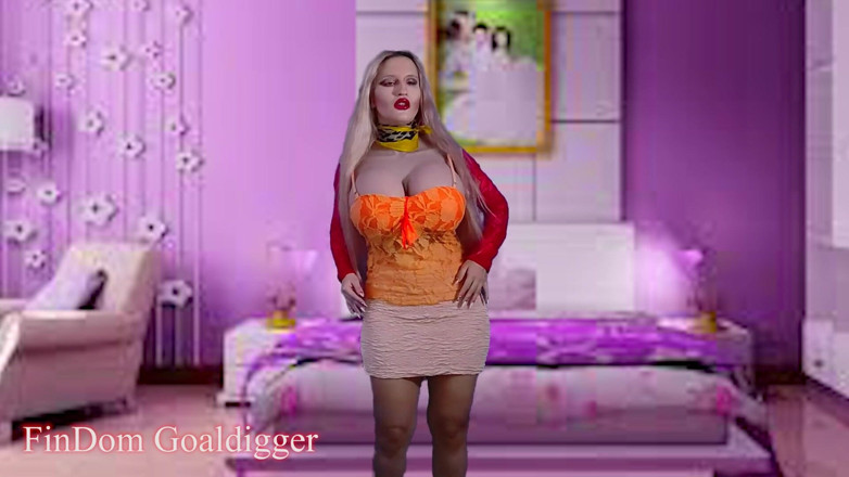FinDom Goaldigger: Bi-training zeigt