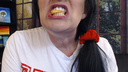 Abby Anna: Fast food worker shrinking eating you