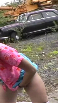 Perfect Bodies Pissing Sluts Enjoy Masturbating and Peeing Outdoors