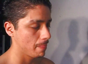 Bareback TV: Latino twink slamming white stud