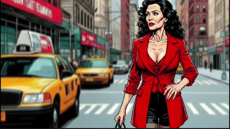 Octopussy Lovers Club: Sie Hulk. Sex Im Auto. Erwachsenen-comic-cartoon.