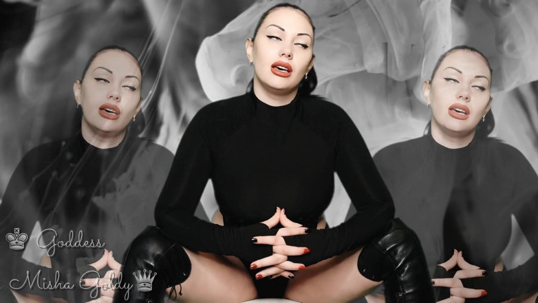 Goddess Misha Goldy: You are more interested in cock than pussy! You are...