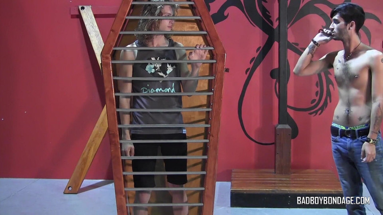 Bad boys bootcamp: Using His Collection of Floggers