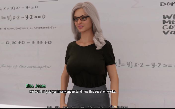 Johannes Gaming: Университетские дни 9, я получил фото обратно для миссис Нельсон - я чуть не трахнул свою мачеху
