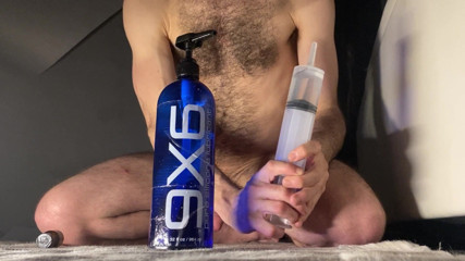 MrSkyMask: Big toys up in ass fuckable silicone dildo