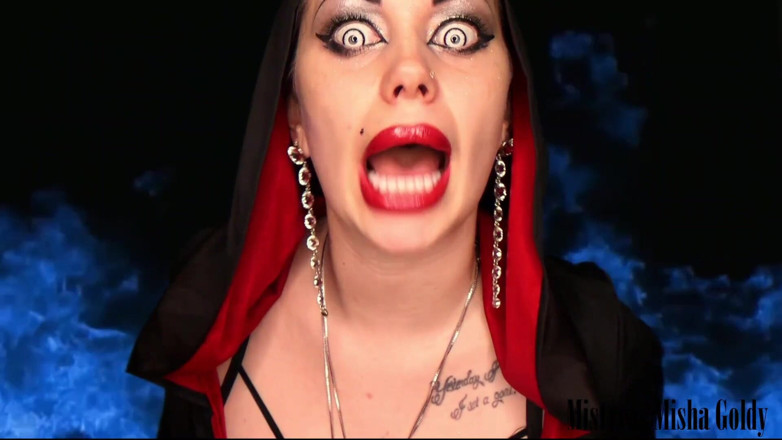 Goddess Misha Goldy: Mesmerizing mindfuck :You will submit to me, you will say my...