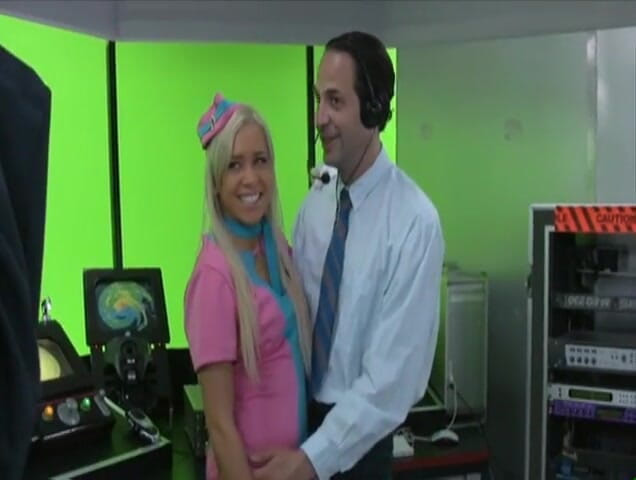 Adventures In Pornland: Flight Attendants Bts 1 - on the Set