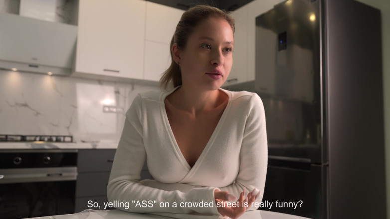 Leo's Dreams: Lost Bet - Please a Stranger": Busty Girl Next Door Fucked...