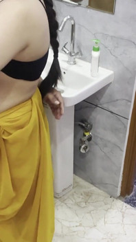 Devar Seduces Hot Bhabhi When She Is Alone in Home and Fucked Her in Standing Doggy Style