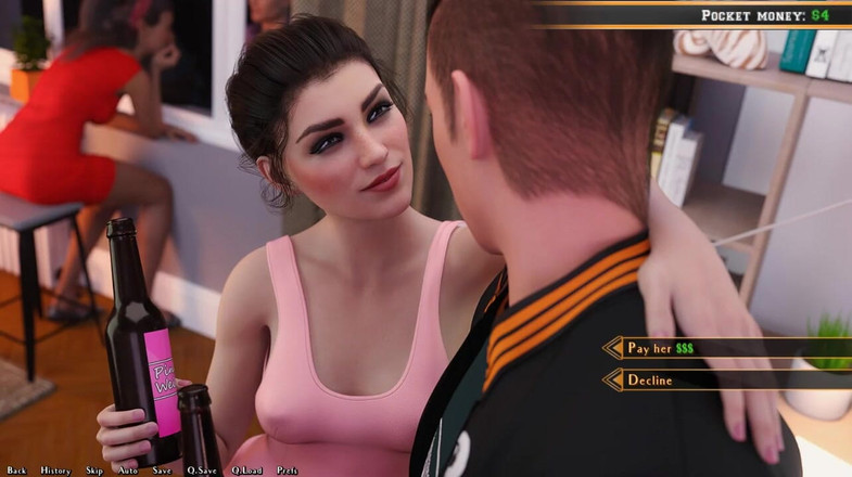 LoveSkySan69Real: Бути диком 0.8.1, частина 234 вечірка та секс з Мел від loveskysan69