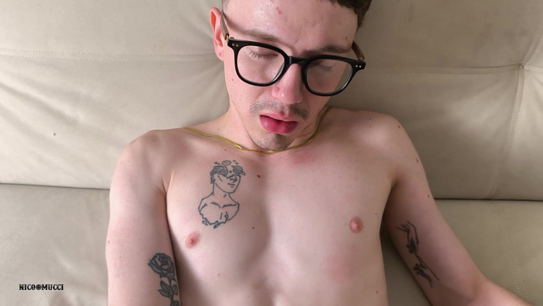 Nico Mucci: Stepdaddy Masturbates Me and Fucks Me Bareback in POV Hard...