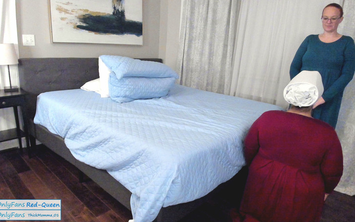 Red Queen: Kisah pembantu rumah tangga - istri ekspektasi dan suaminya bertugas