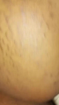 Ebony with Huge Tits Fisting on Her Husband Huge Dick on Christmas Day