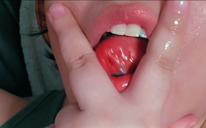 MyPrejacBoyfriend: Fetiche pela boca! Exibição desleixada de Meus Lábios e Língua