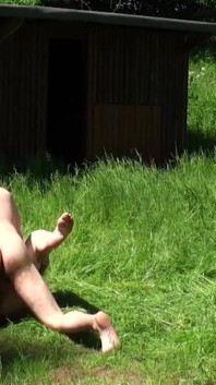 Mature sex in the forest