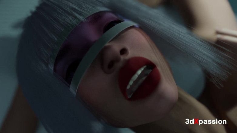 3dxpassion-transgender: Cryolab Secrets - la bellezza 18enne yuna cavalca in Cowgirl, lo prende...