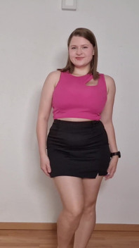 Naughty Coworker Striptease - Slow Office Tease in Tight Outfit