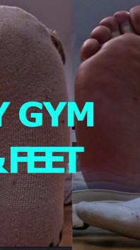 Boy Feet & Socks Smelling Foot Fetish Close up Sneaker & Sock Strip