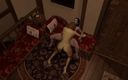 Wraith Futa: Ladyboy cưỡi đít ladyboy mạnh bạo trên ghế sofa
