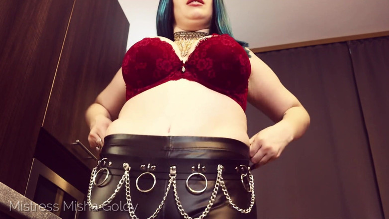 Goddess Misha Goldy: 넌 나를 섬기고 보람있게 해주는 진짜 게이가 되어야 해