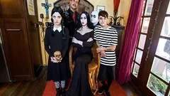 Horny Halloween Step Sisters Try Their First Threesomes and More