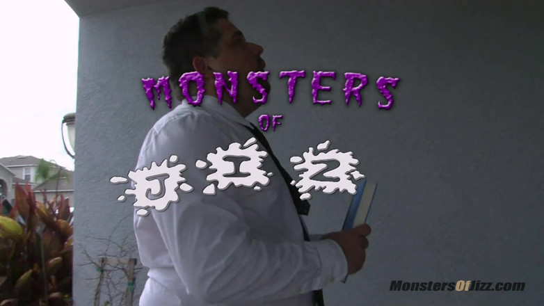 Monsters Of Jizz: Horny Hotwife Turns Out the Bible Salesman