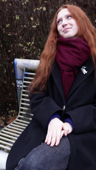 German Scout - Real Redhead Ginger Teen Alice Seduce with Small Tits First Pick up Porn Casting