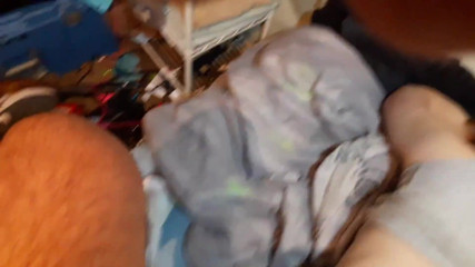 Big Red and her Pretty Kitty: Red sucks my cock and gets fingered