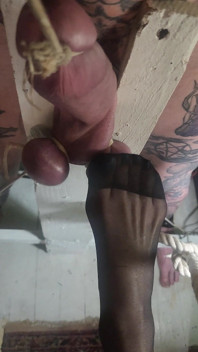 Goode Girl Unholy Crucifix Ballbusting Pt2