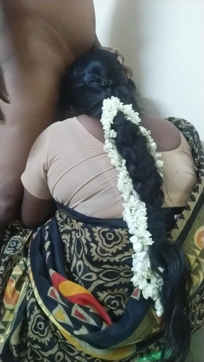 Saranya: Blowjob with Hairjob