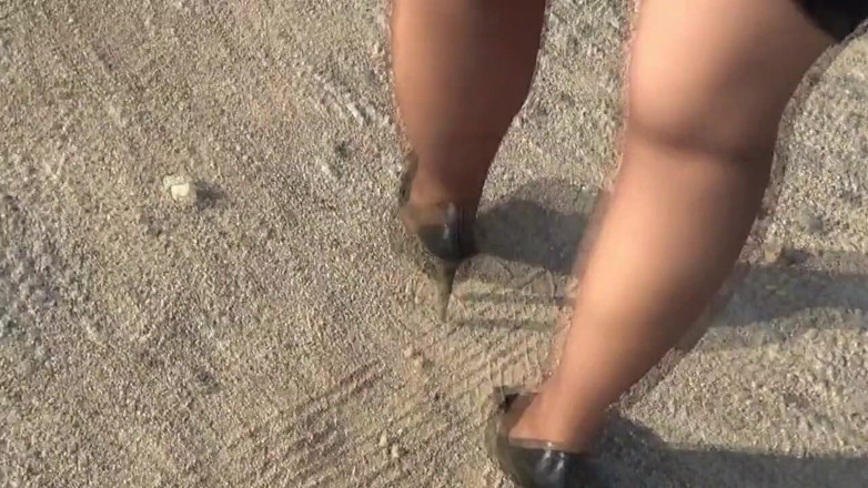 Nylon-Heels: Stile da lavoro- donna sexy