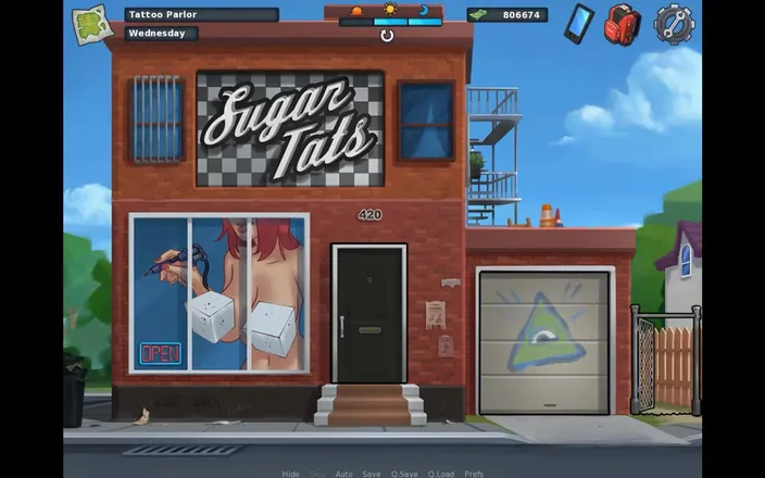 Miss Kitty 2K: Summertime Saga V0208 - Pt 293 - Proceding with Side Story (debbie)