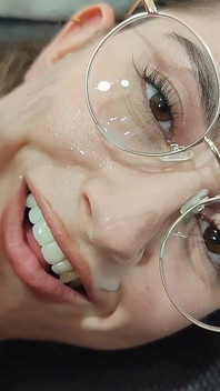 Cuckold Husband in Wife's Gangbang Party Creampied Facial