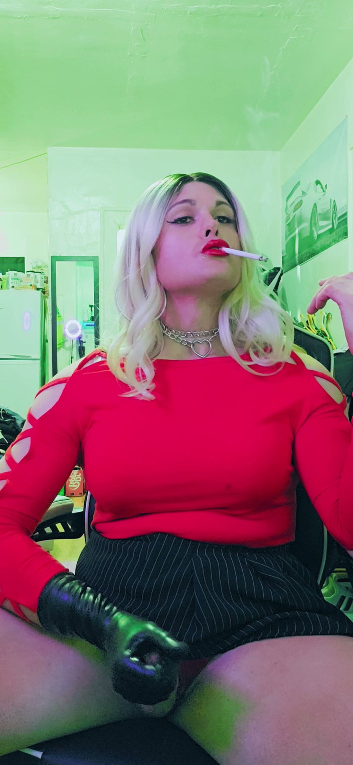 Darkfetish2k: Slow Pump Smoking Fetish